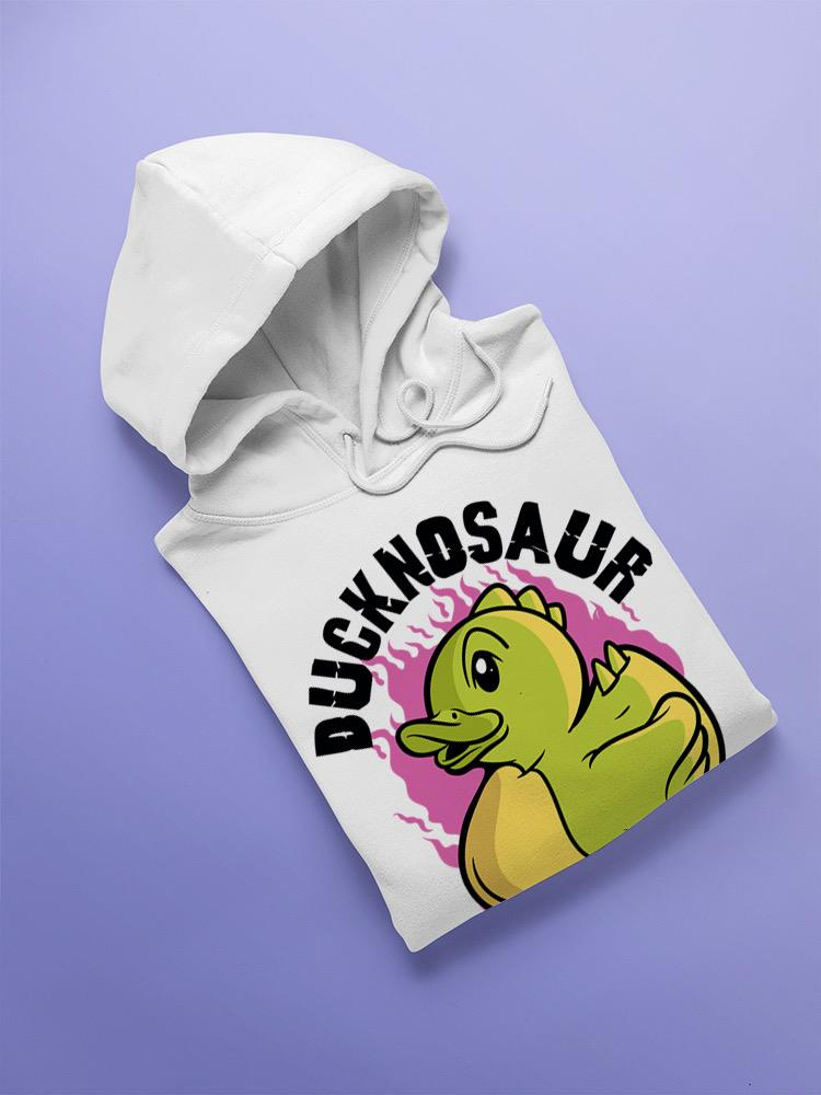 Ducknosaur Hoodie -SmartPrintsInk Designs