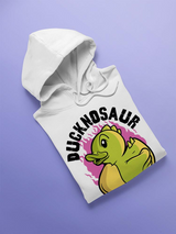 Ducknosaur Hoodie -SmartPrintsInk Designs