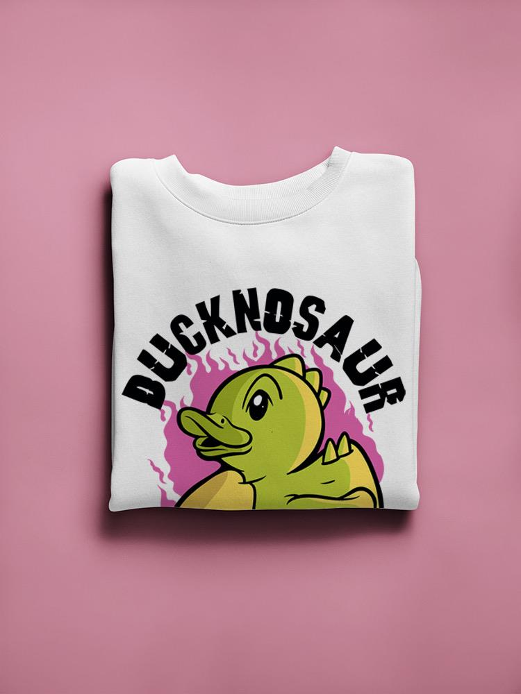 Ducknosaur Hoodie -SmartPrintsInk Designs