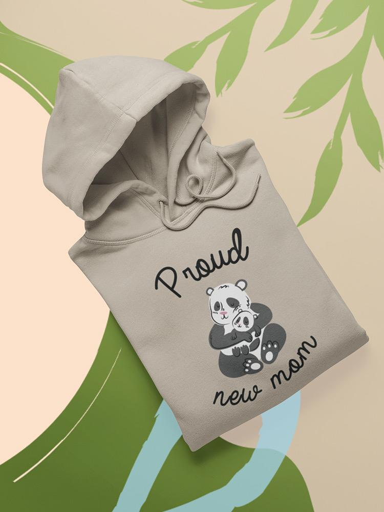 a hoodie with a panda and a panda on it