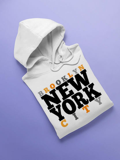 Brooklyn New York Hoodie -SPIdeals Designs