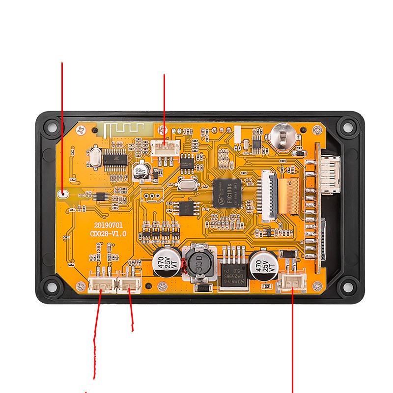 LCD motherboard remote control back board