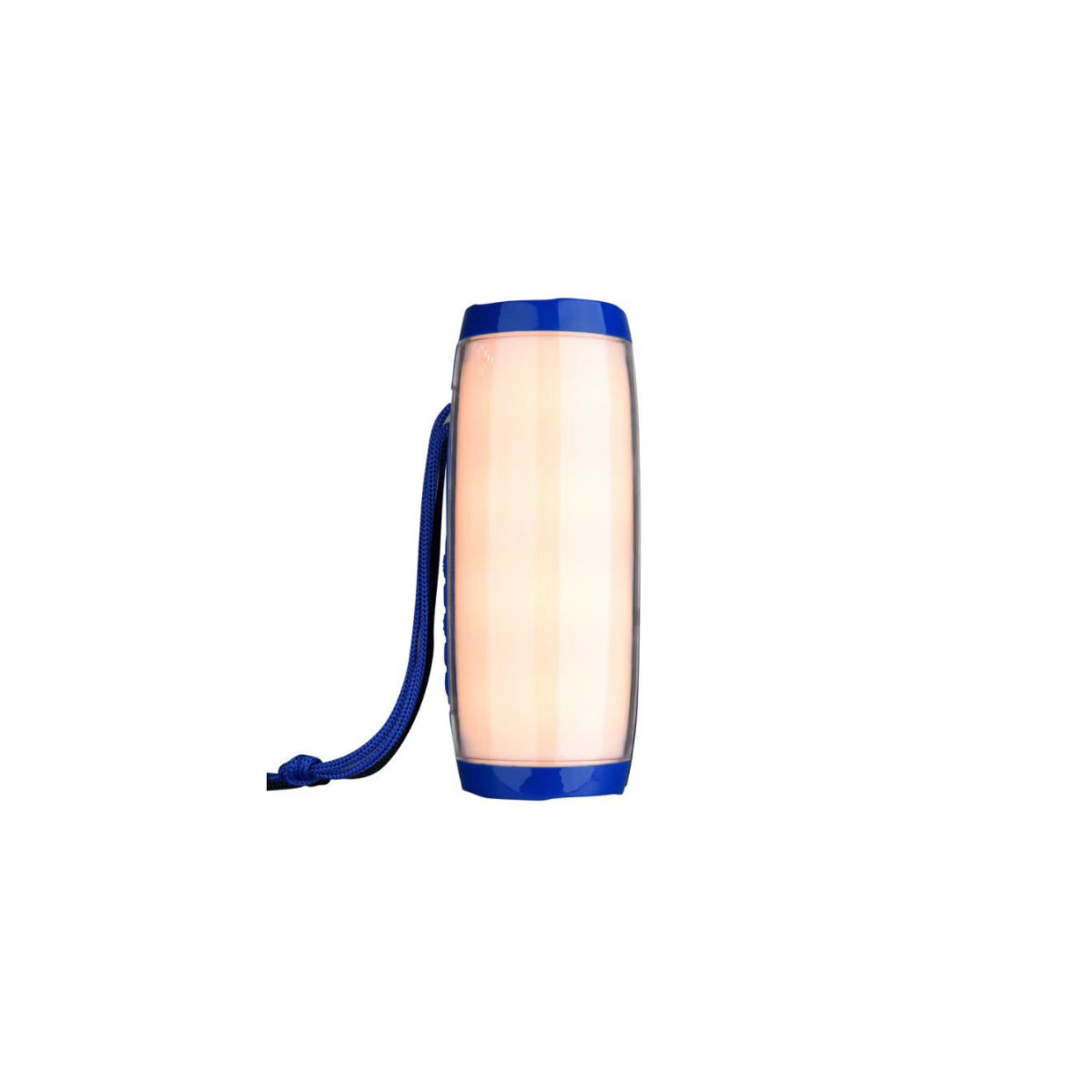 a blue and white light