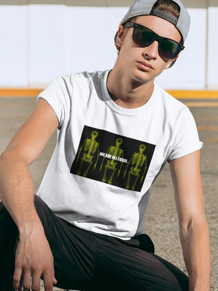 a man wearing sunglasses and a white shirt