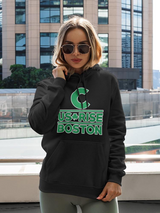 C Us Rise, Boston Hoodie Women's -GoatDeals Designs