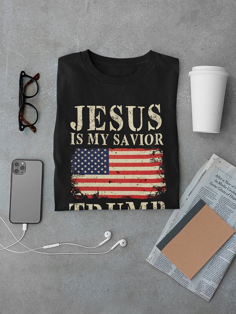 Jesus Is My Savior Design Men's T-shirt