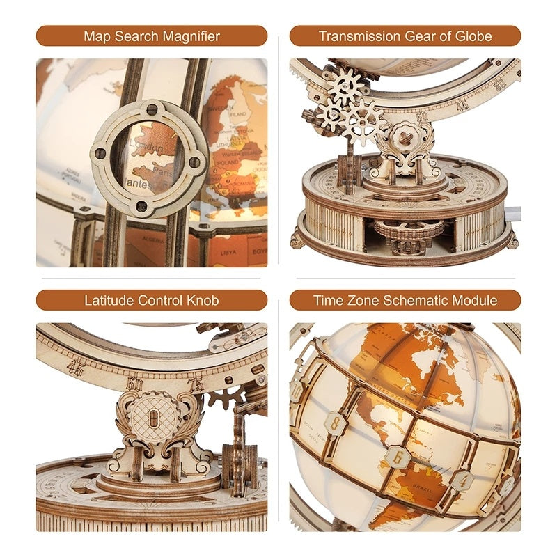 a close up of a globe