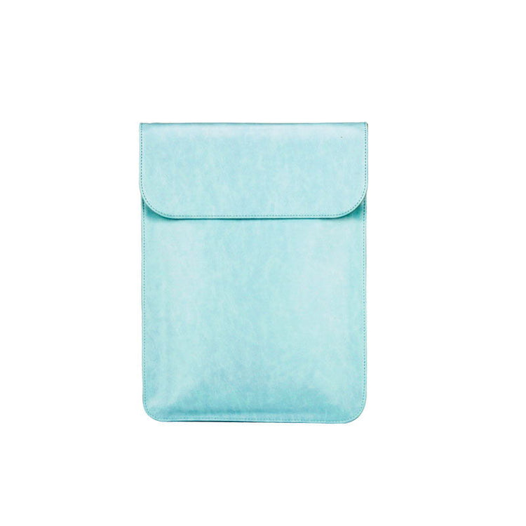 a blue bag with a pocket