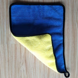 Double-Sided Microfiber Car Cleaning Towel