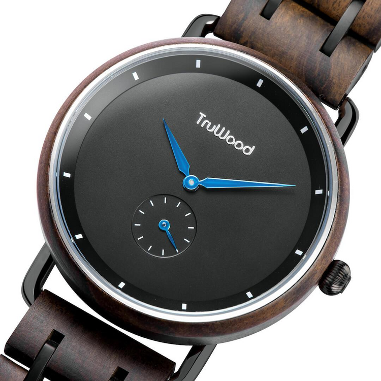 a close up of a watch