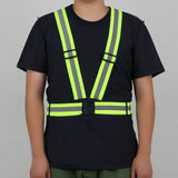 High-Visibility Reflective Running and Cycling Vest