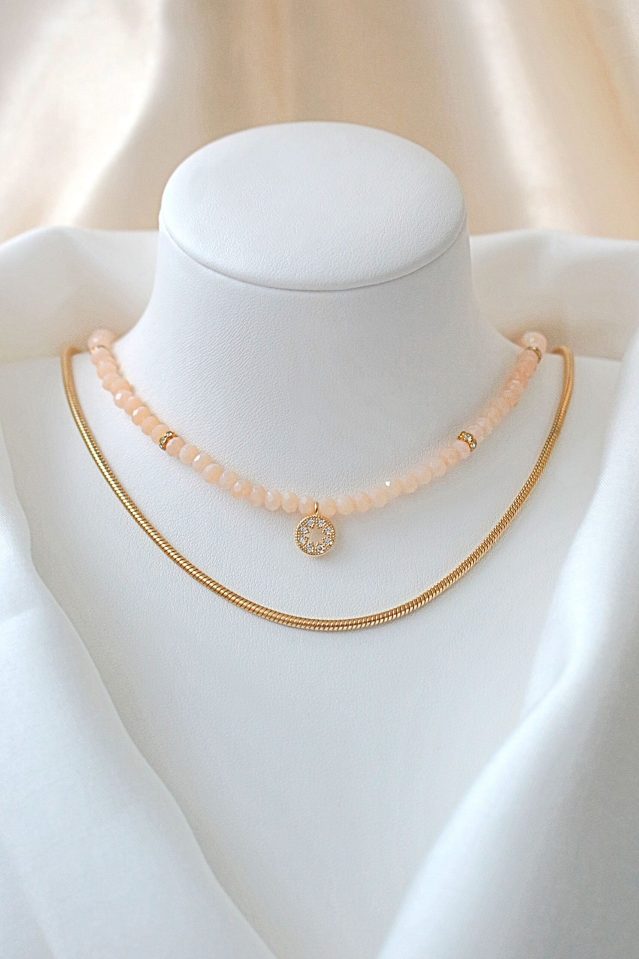 "Princess Babe" | 24K Pastel Austrian Crystals Choker