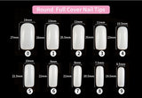 500-Piece French Acrylic Nail Set