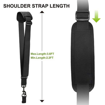 Side-Hung Mowing Widened And Thickened Convenient One-Shoulder Strap