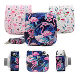 Compact PU Leather Camera Shoulder Bag