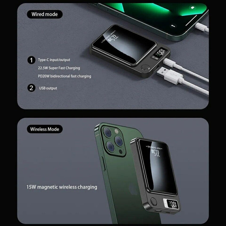 a cell phone charging with a charger