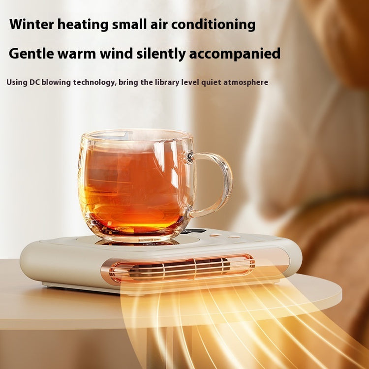 a cup of tea on a heater