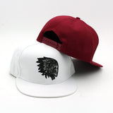 Embroidered Skull Baseball Cap