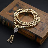 Stainless Steel Lightning Bead Necklace