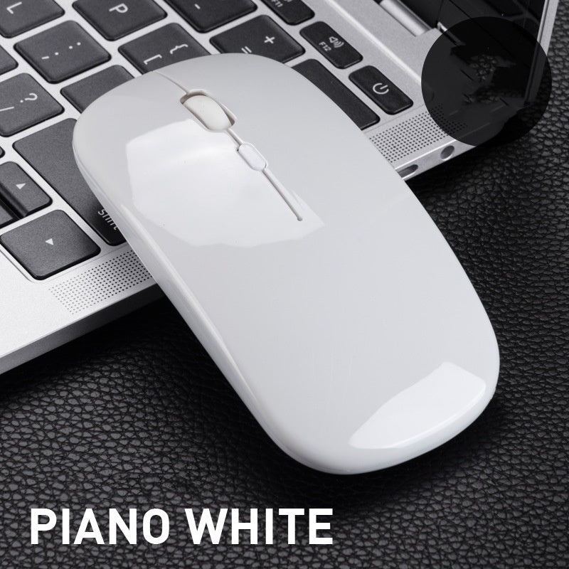 a computer mouse on a keyboard