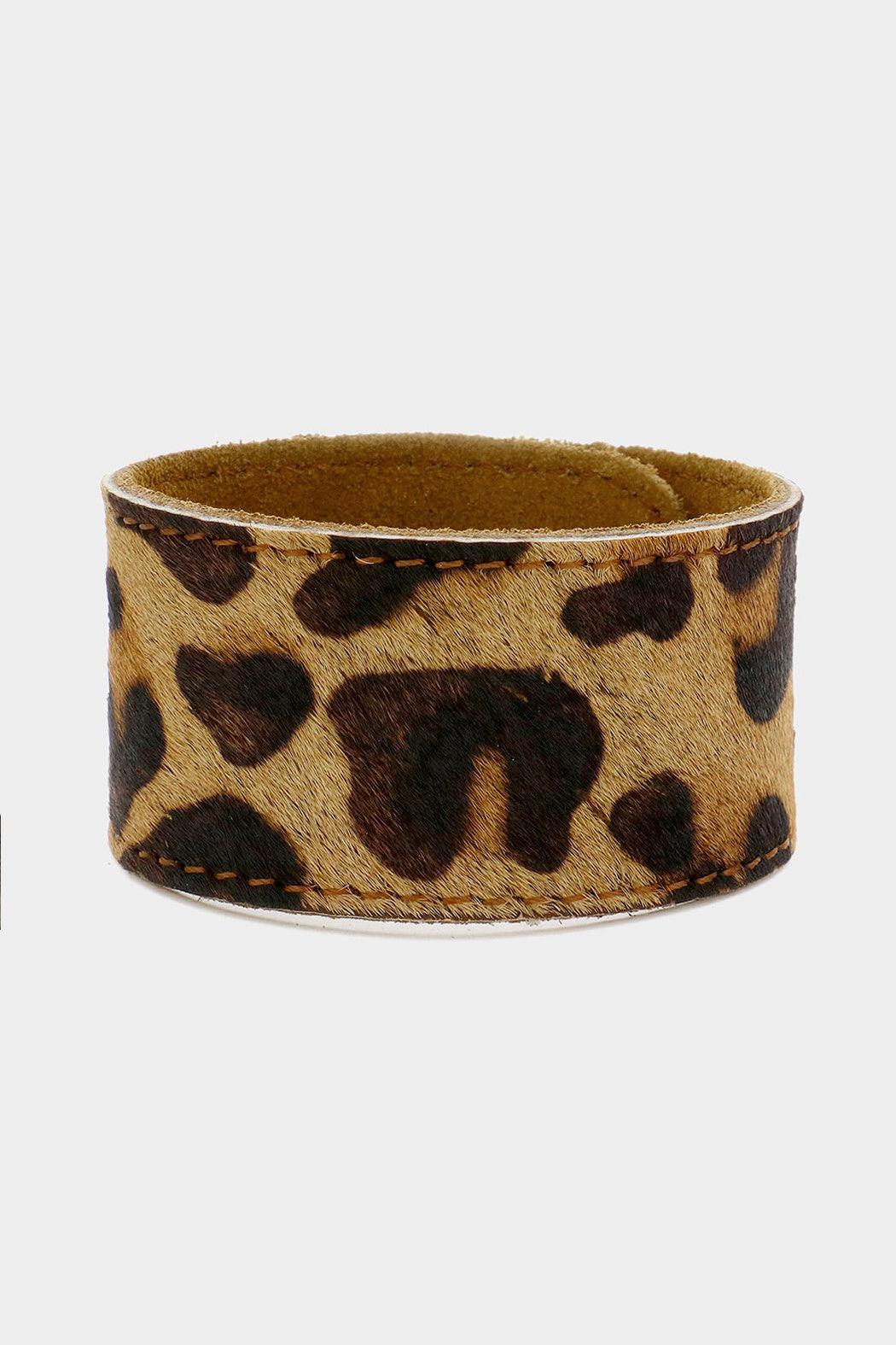 Leather Snap Wrap Bracelet