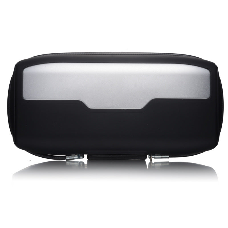 a black and silver case