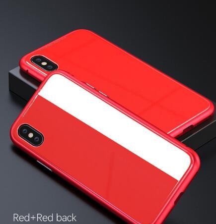 a red cell phone case