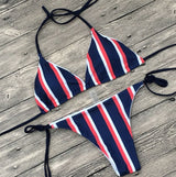 Sequin Two-Piece Bikini Swimsuit