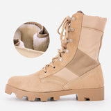 High-Top Outdoor Hiking and Work Boots