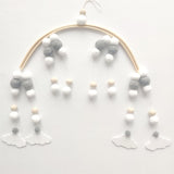 Nordic Wooden Bead Wind Chime