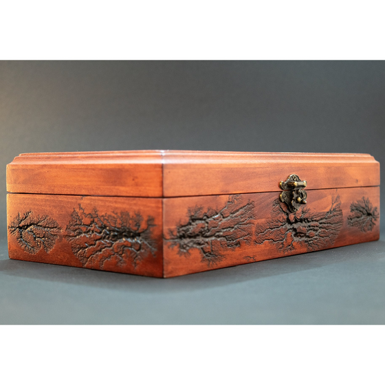 Watch Box Organizer with Glass Display Top 6 Slot Watch Case, Gifts for Men