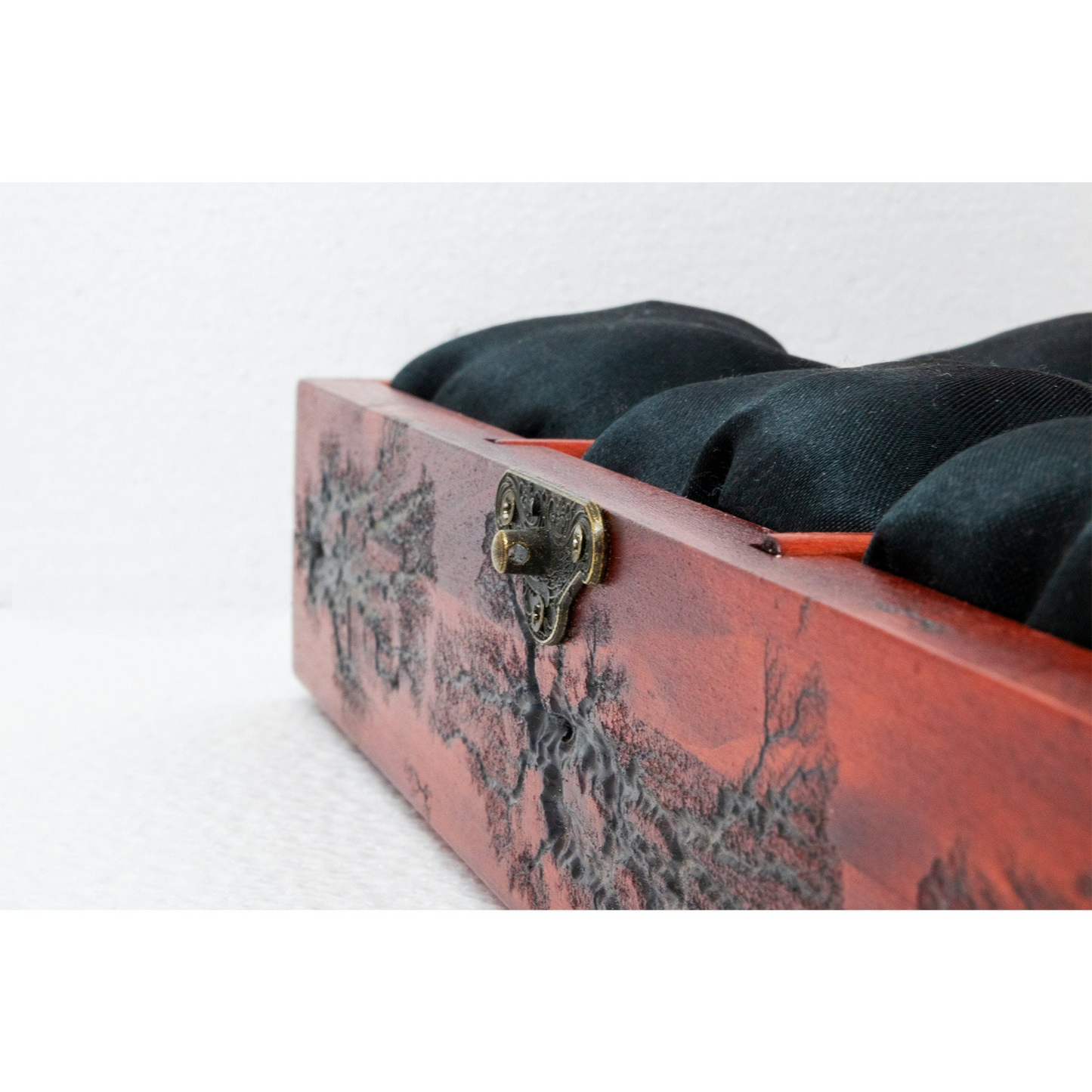 Watch Box Organizer with Glass Display Top 6 Slot Watch Case, Gifts for Men