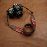 Embroidered DSLR Camera Strap