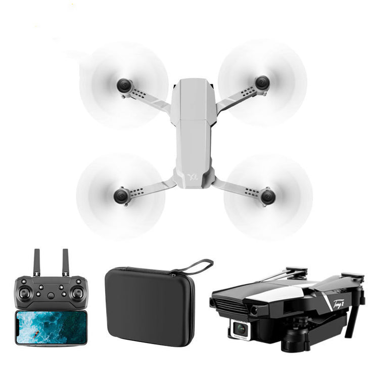a drone and a camera