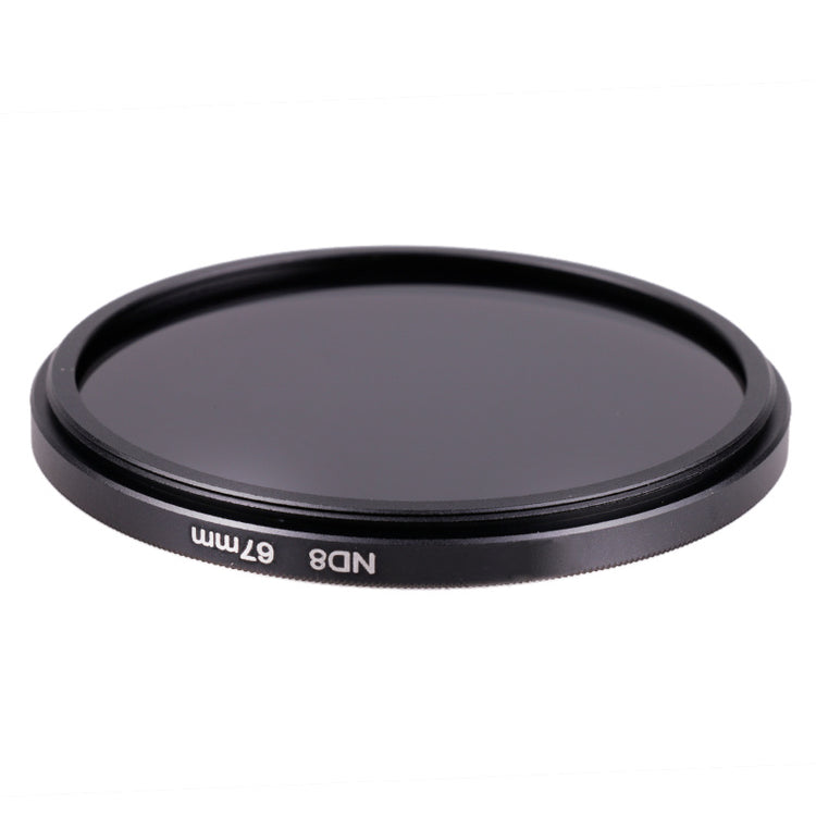 a black circular lens filter