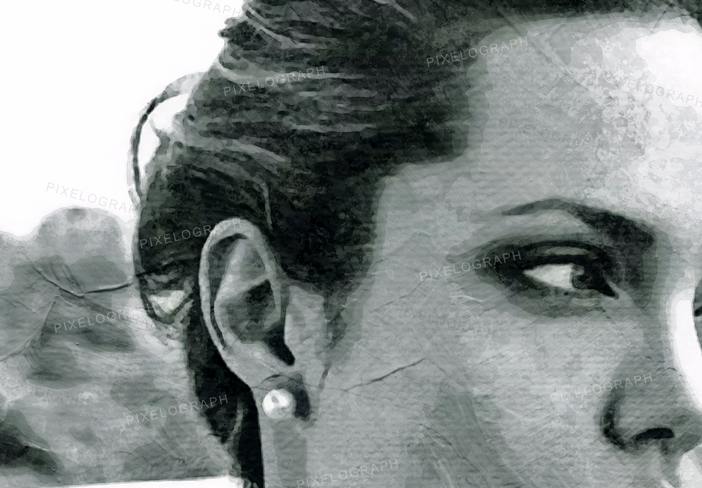 Angelina Jolie, Angelina Jolie watercolor, Angelina Jolie sketch, Angelina Jolie print,Angelina Jolie digital art, Angelina Jolie Voight