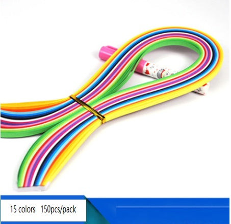 Gradient Origami Lucky Star Paper Set