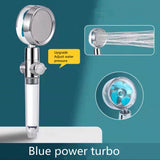 360° Rotating High-Pressure Shower Head