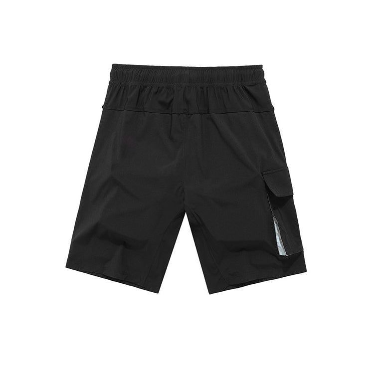 a black shorts with a pocket