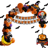 Halloween Hanging Flags and Balloon Decoration Set