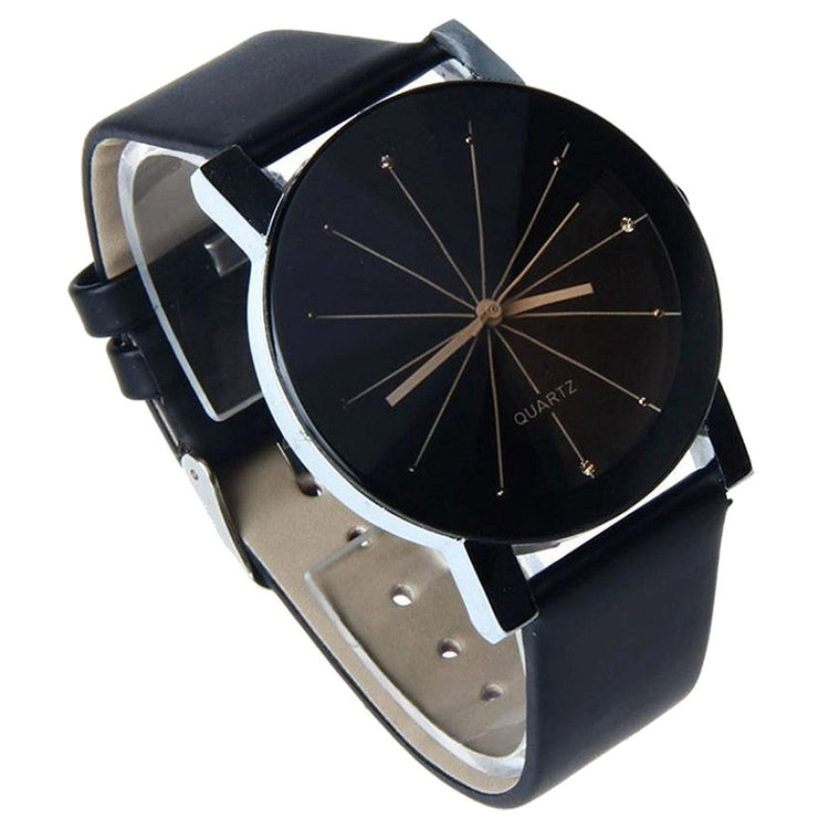 a black watch with a black face