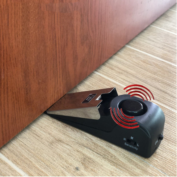 a door bell with a button