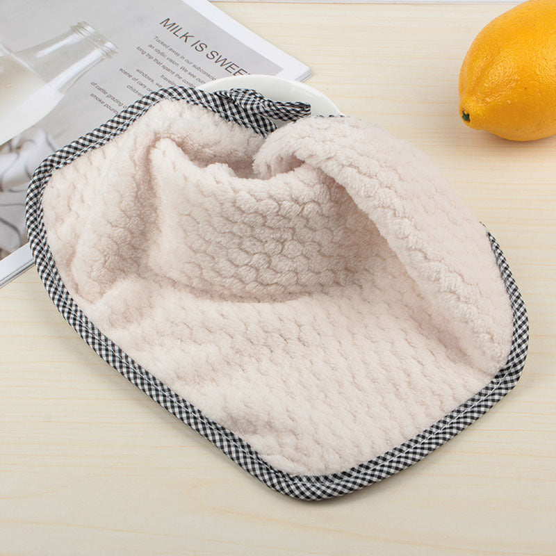 Dish Cloth Clean, Absorbent, Non-Oily, Non-Linting Dish Towel, Scouring Pad