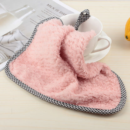Dish Cloth Clean, Absorbent, Non-Oily, Non-Linting Dish Towel, Scouring Pad