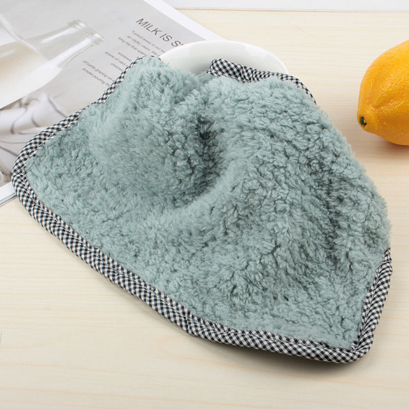 Dish Cloth Clean, Absorbent, Non-Oily, Non-Linting Dish Towel, Scouring Pad