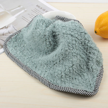 Dish Cloth Clean, Absorbent, Non-Oily, Non-Linting Dish Towel, Scouring Pad