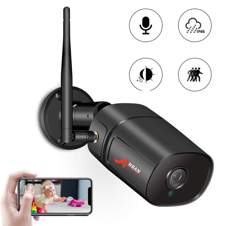 a camera with a camera attached to the wall