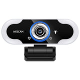 USB LED Webcam with Manual Focus – 1080p/2K Options