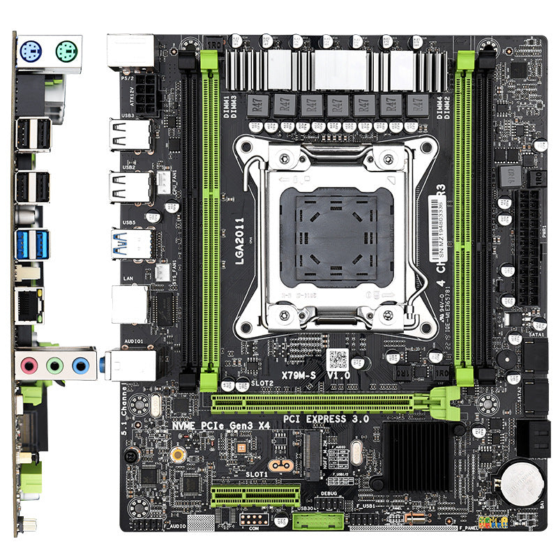 a close up of a computer motherboard