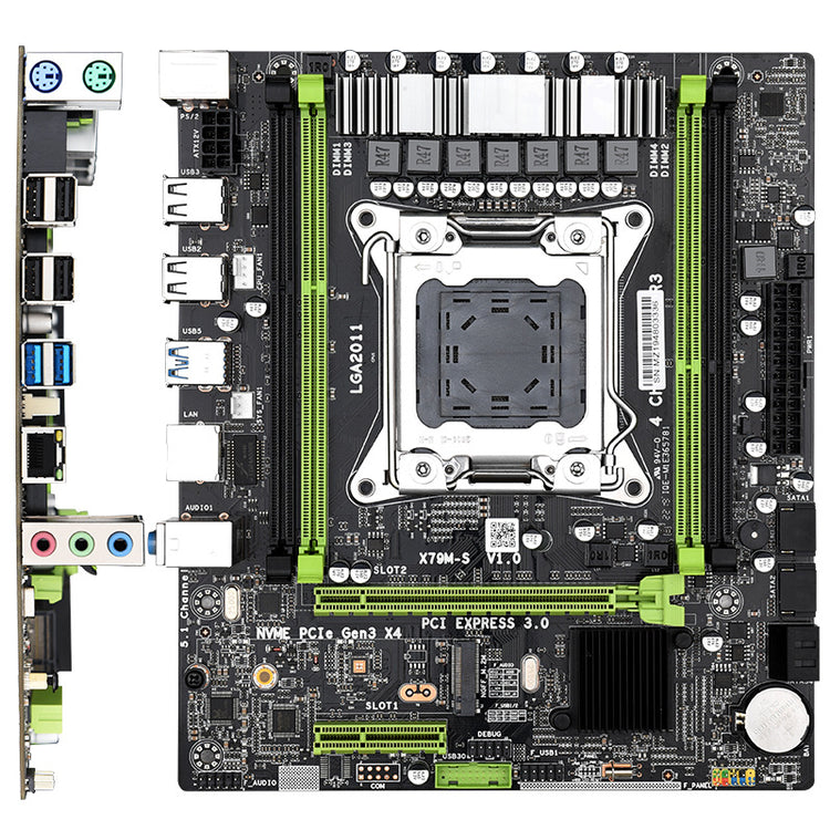 a close up of a computer motherboard